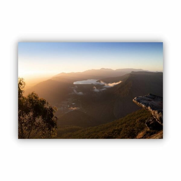 Landscape photography of the Grampians during sunrise