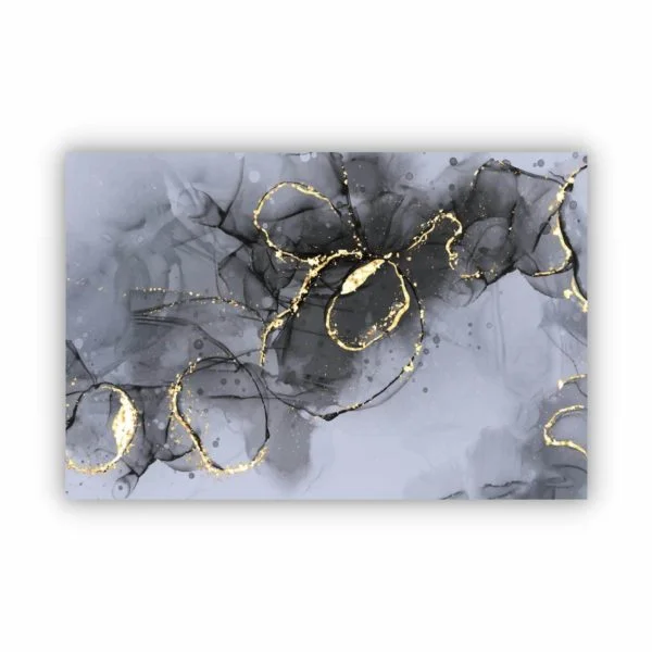 Canvas Print of Alcohol Ink Painting