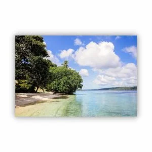 Canvas Print of Aore Island