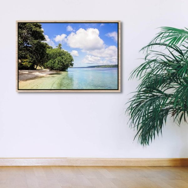 Canvas Print of Aore Island in a Room