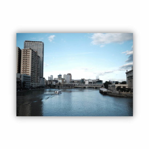 Canvas Print of Boat on Pasig River