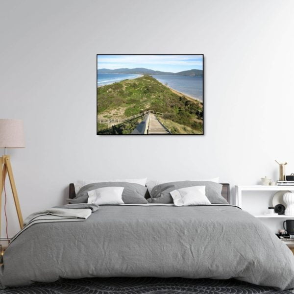 Canvas Print of Bruny Island, Tasmania in Bedroom