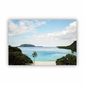 Canvas Print of Champagne Beach