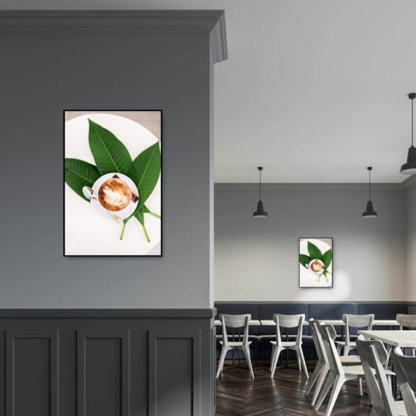 Canvas Print of Coffee in Dining Area