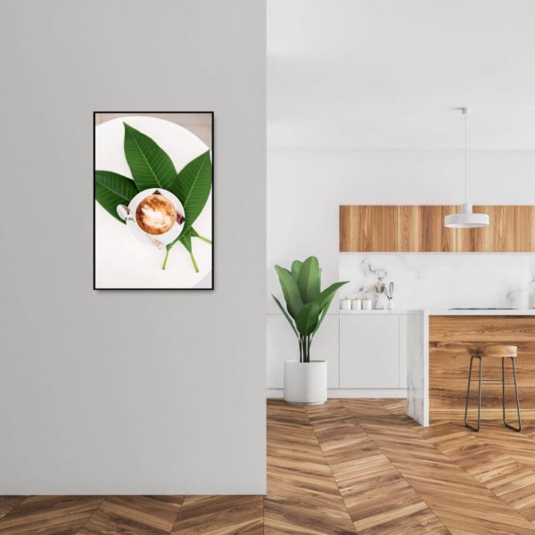 Canvas Print of Coffee in Living Area