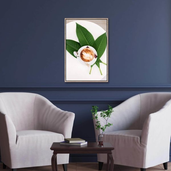 Canvas Print of Coffee in Sitting Area