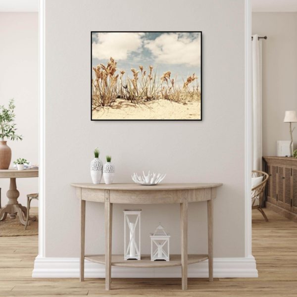 Canvas Print of Life in the Sand in Living Area