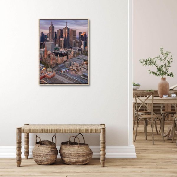 Canvas Print of The East End From Above in Living Area
