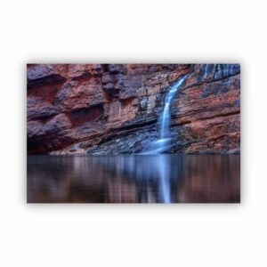 Karijini Western Australia waterfalls photographed beautifully for wall art decore