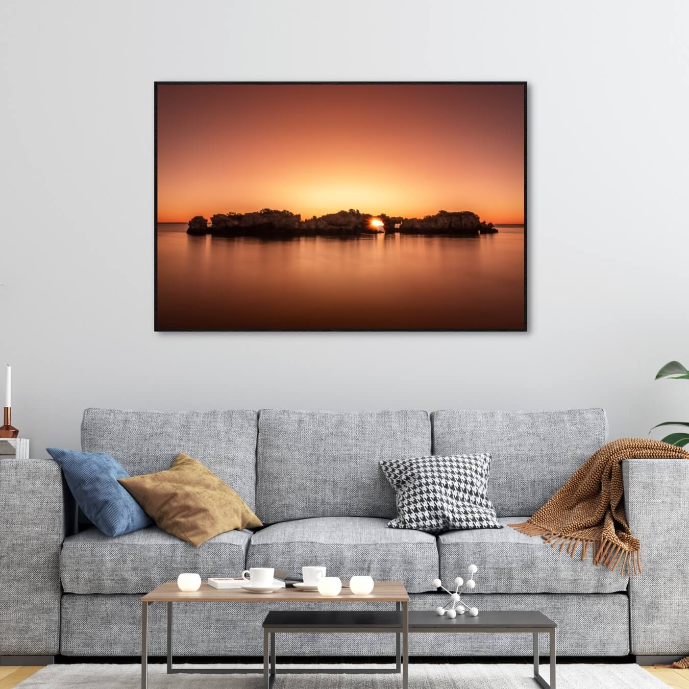 Sunset Milligan Island WA - MEM Prints