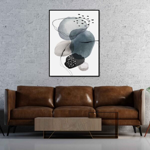 minimalist abstract canvas print for sale